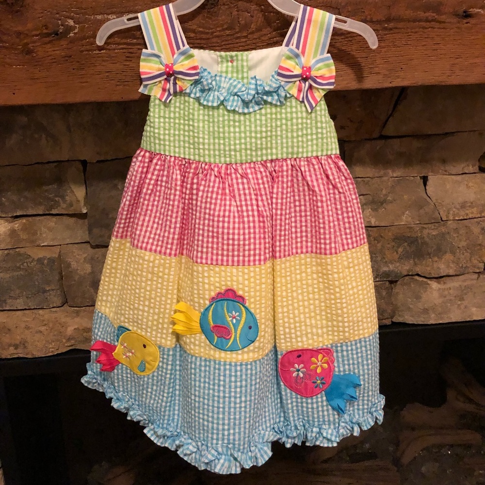 Toddler fishy dress